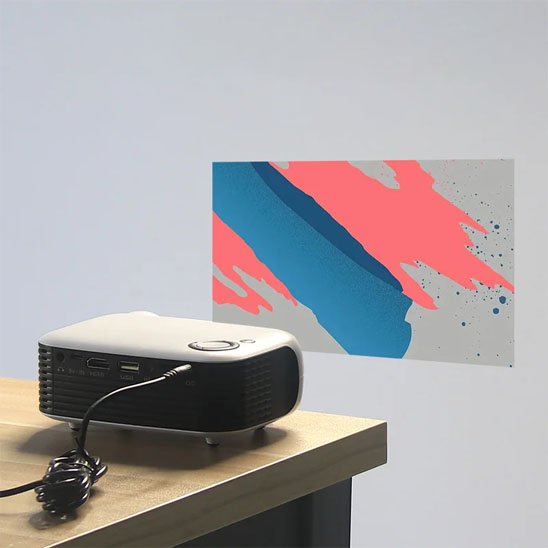 Mini projecteur | Portable HD 120 pouces