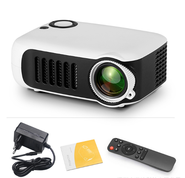 mini projecteur blanc