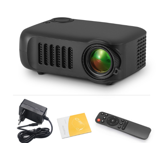 mini projecteur noir